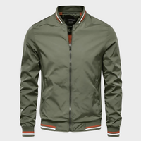 Lightweight Water-Resistant Windbreaker Jacket