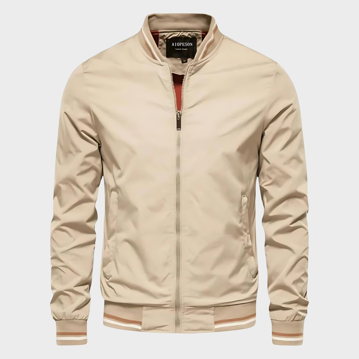 Lightweight Water-Resistant Windbreaker Jacket