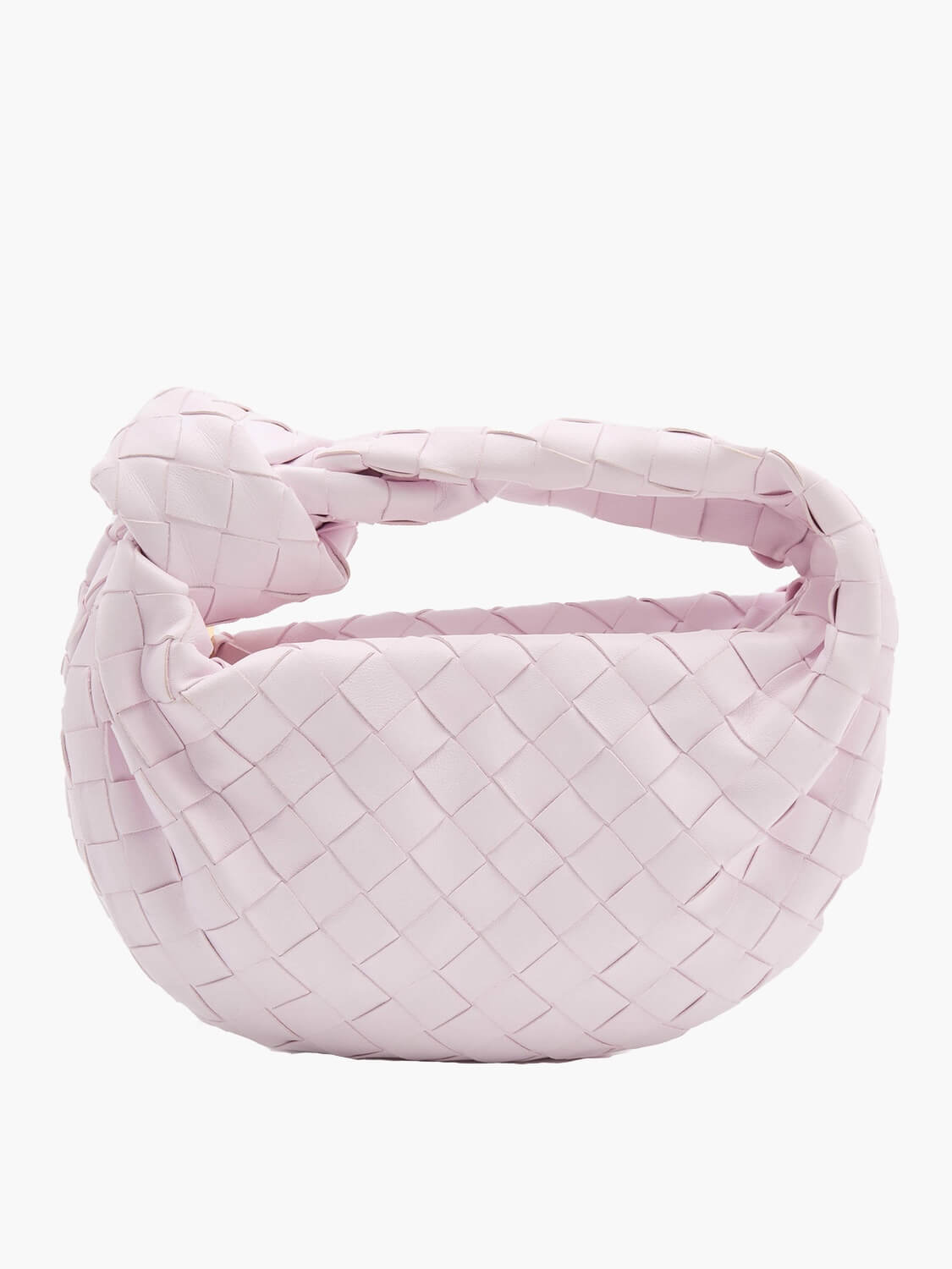 Lightweight Woven Vegan Leather Shoulder Bag