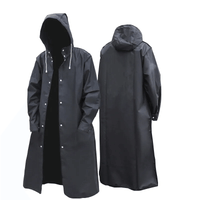 Long Black Raincoat