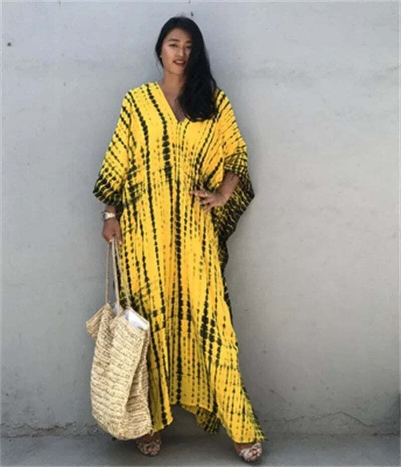 Loose Casual Summer Kaftan Beach Dress