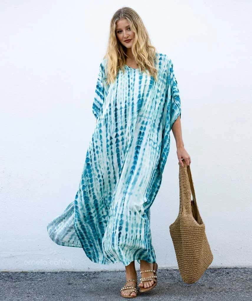 Loose Casual Summer Kaftan Beach Dress