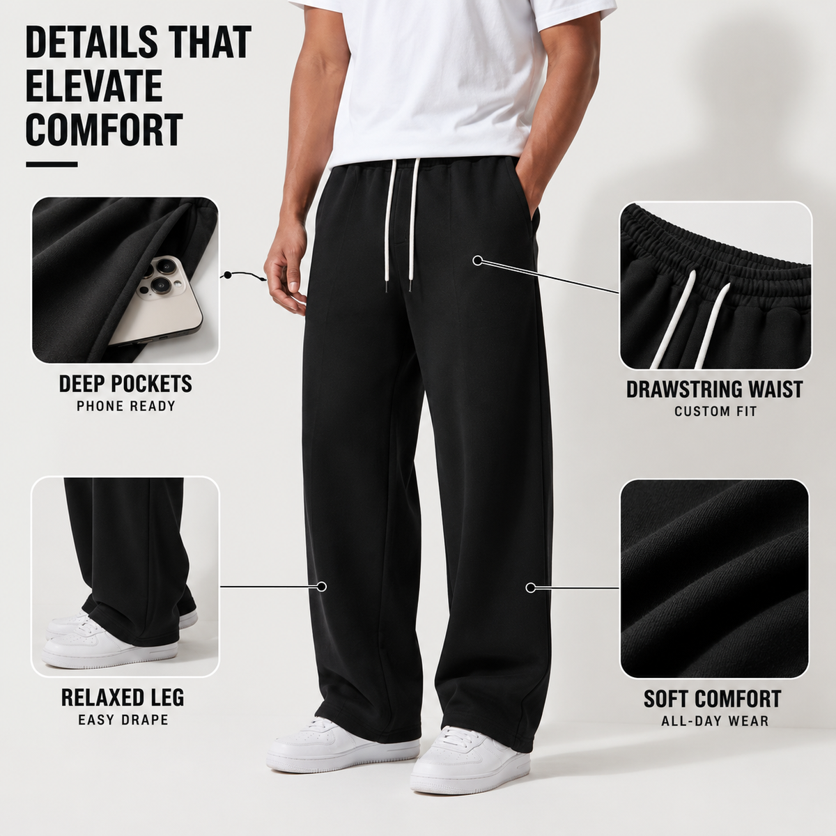 Loose Long Sweatpants
