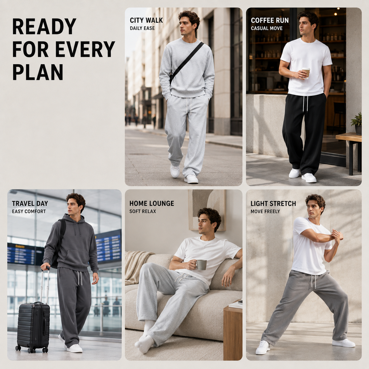 Loose Long Sweatpants
