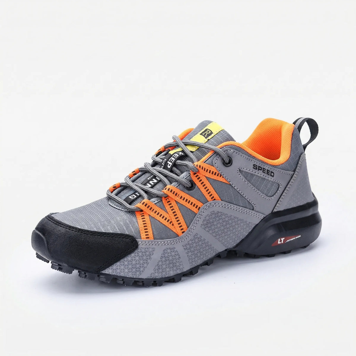Low-Cut Lace-Up Outdoor Trainers