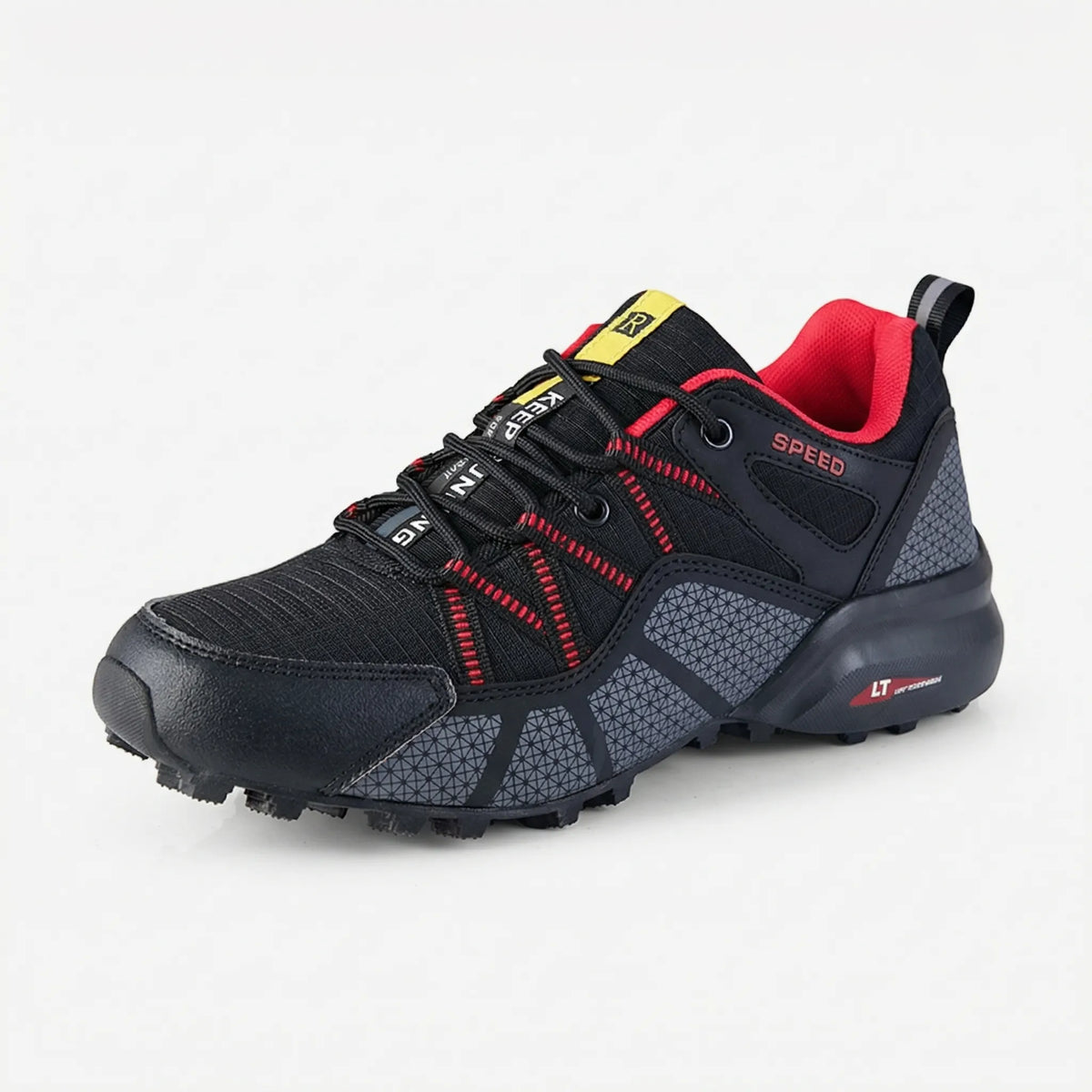 Low-Cut Lace-Up Outdoor Trainers
