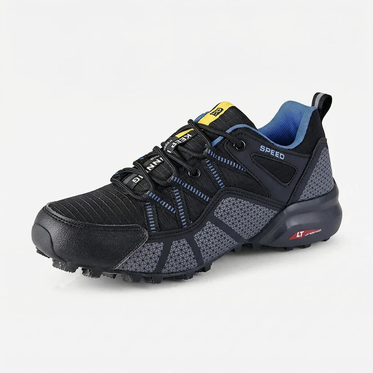 Low-Cut Lace-Up Outdoor Trainers