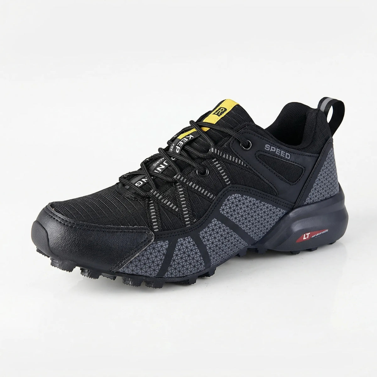 Low-Cut Lace-Up Outdoor Trainers