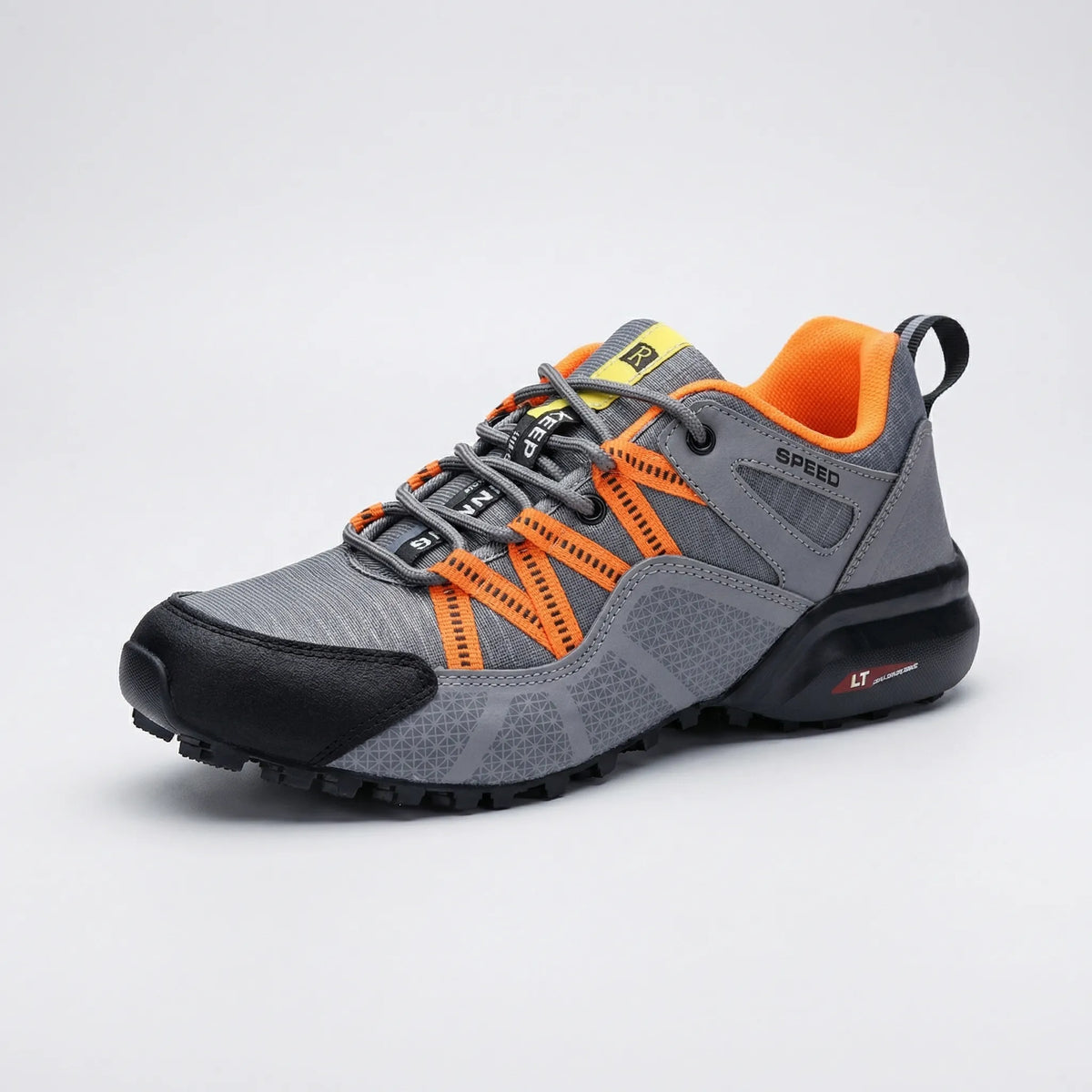 Low-Cut Lace-Up Outdoor Trainers