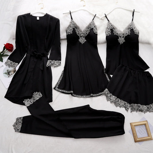 Luxurious Satin Sleepwear Set