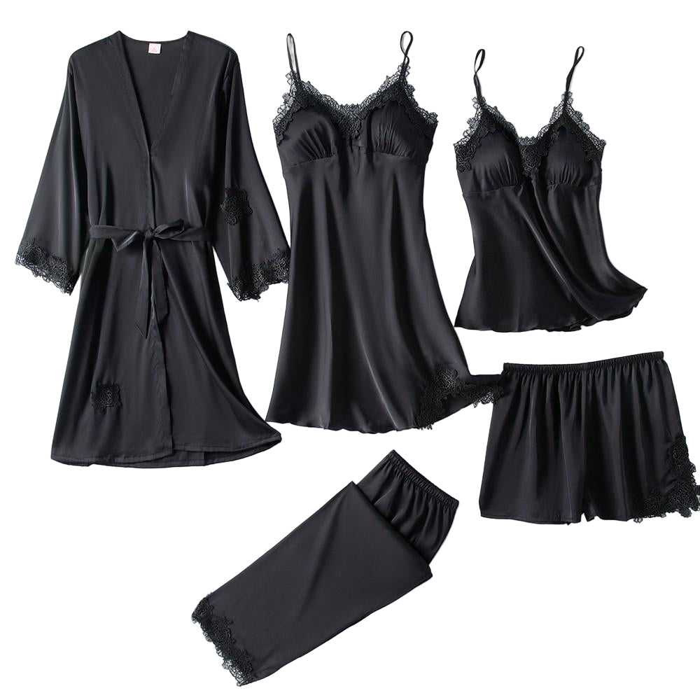 Luxurious Satin Sleepwear Set