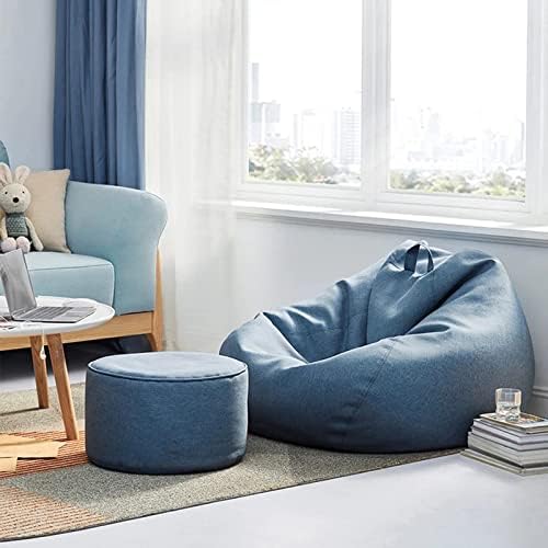 Luxury Linen Bean Bag Chair – Ergonomic & Stylish Comfortable Seating