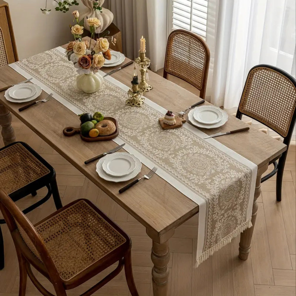 Luxury Linen Table Runner