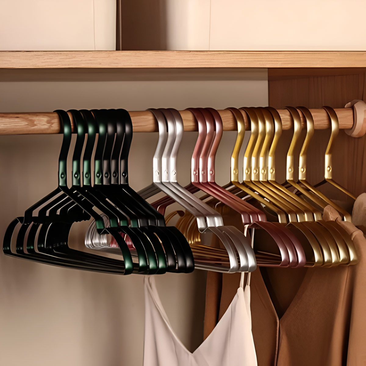 Luxury Non-Slip Clothes Hangers