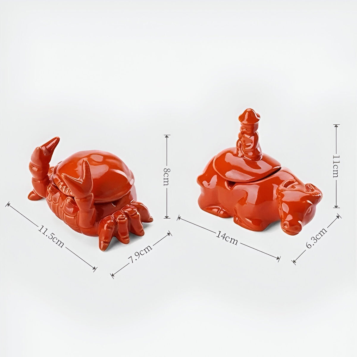 Luxury Oriental Style Crab Ashtray
