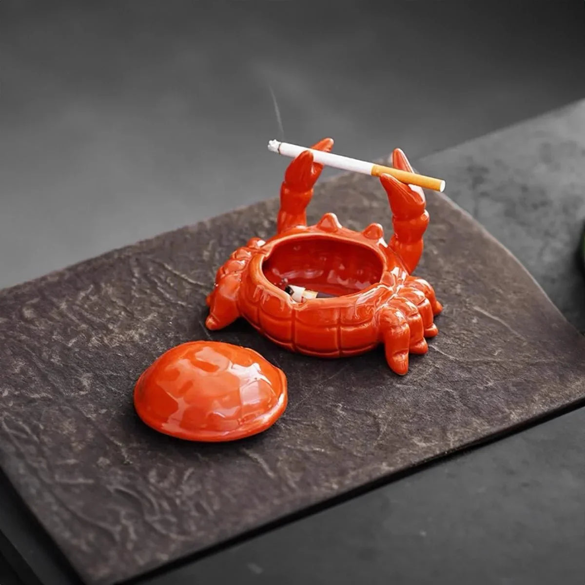 Luxury Oriental Style Crab Ashtray