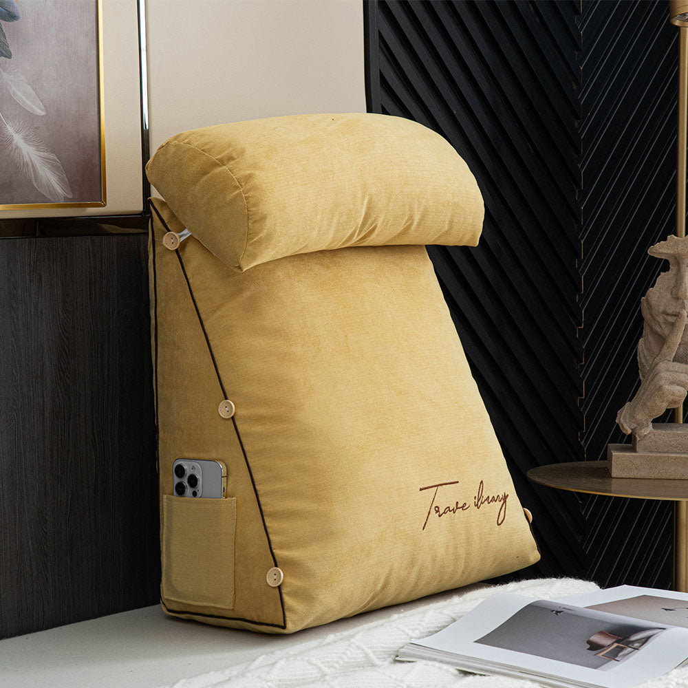 Luxury Reading Pillow: Ergonomic and Comfortable for Relaxation