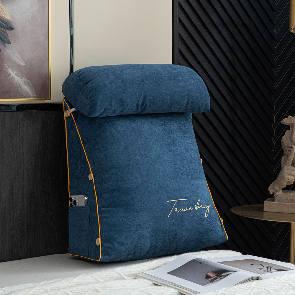 Luxury Reading Pillow: Ergonomic and Comfortable for Relaxation
