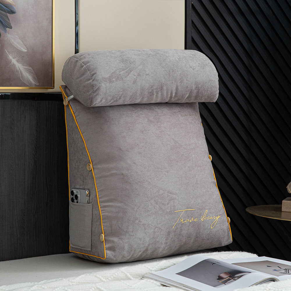 Luxury Reading Pillow: Ergonomic and Comfortable for Relaxation