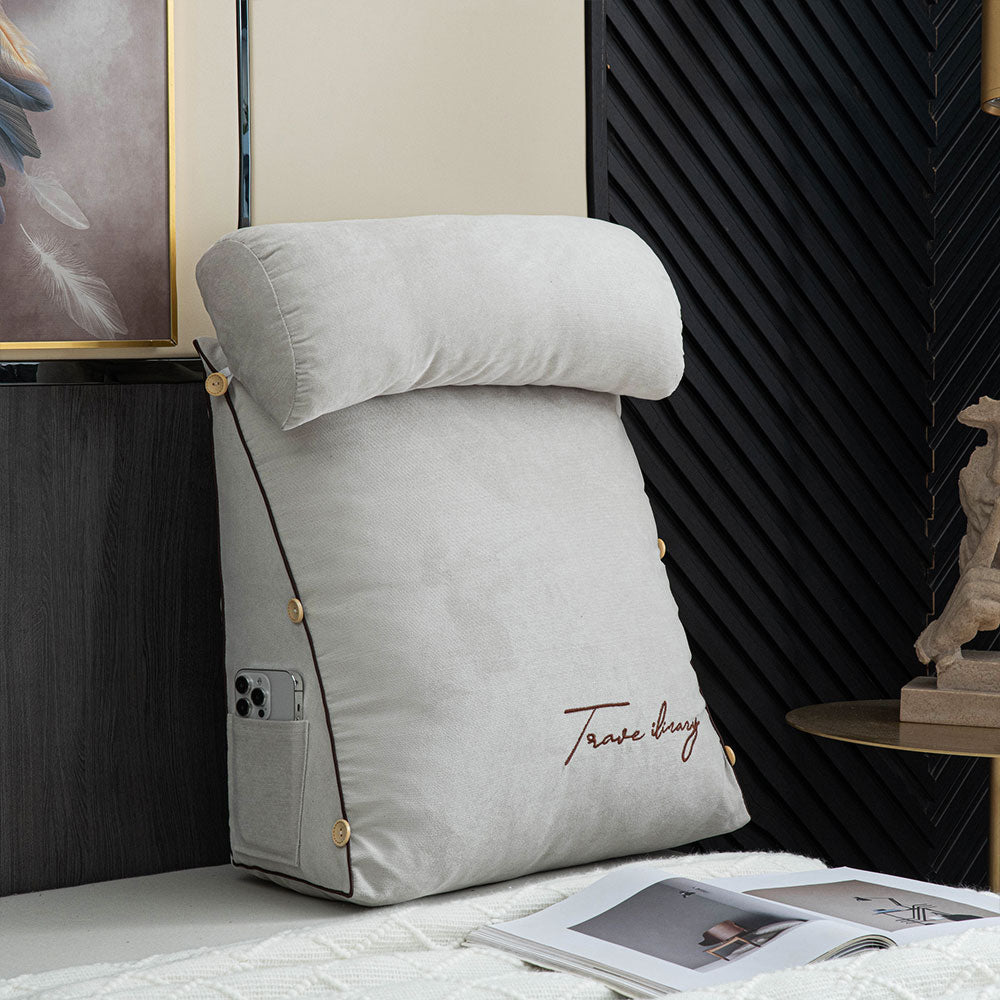 Luxury Reading Pillow: Ergonomic and Comfortable for Relaxation