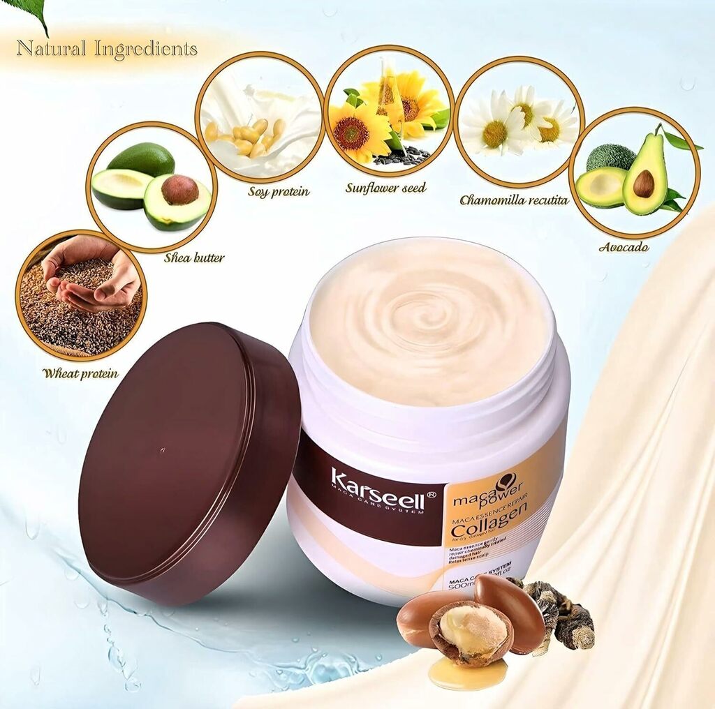 Maca Power Collagen Hair Mask (500ml)