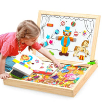 Magnetic Drawing and Puzzle Board