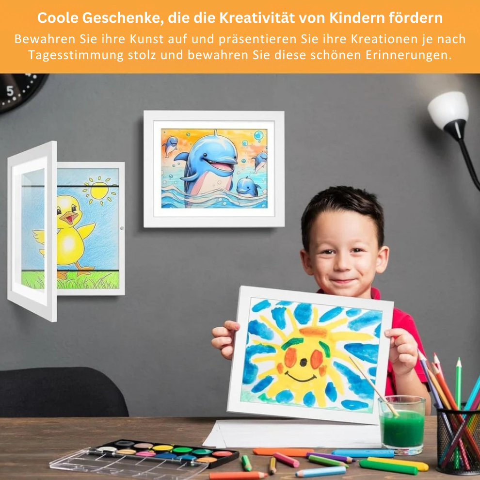 Magnetic Frame for Children's Artwork