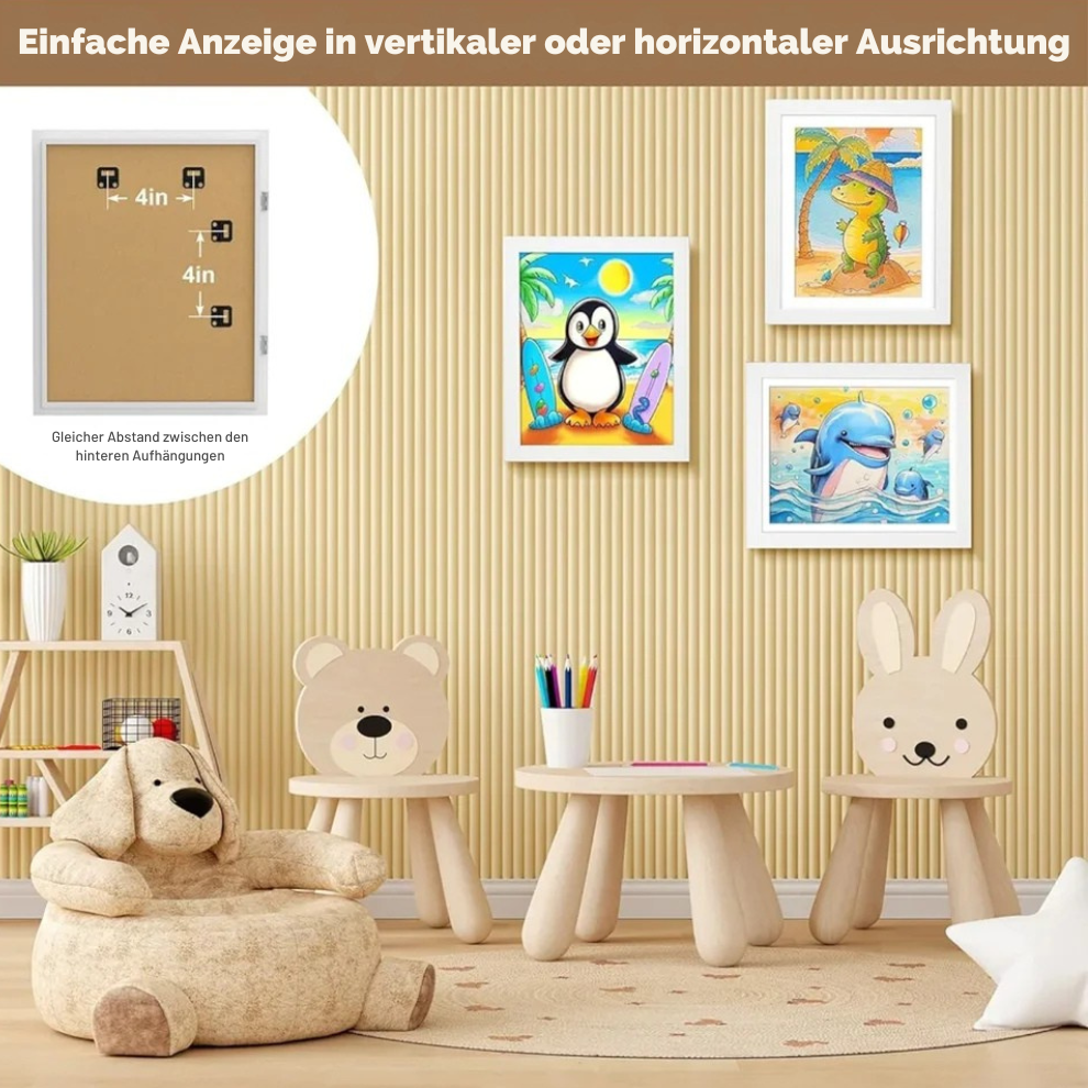 Magnetic Frame for Children's Artwork