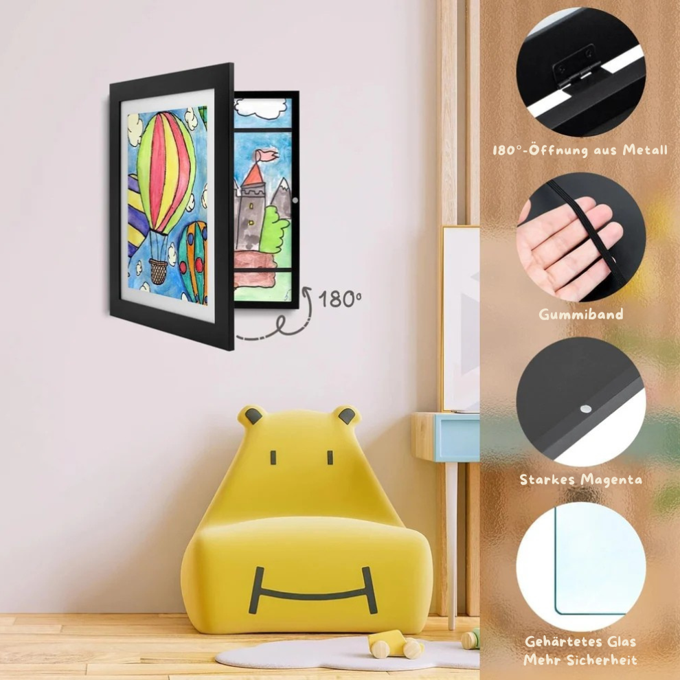 Magnetic Frame for Children's Artwork