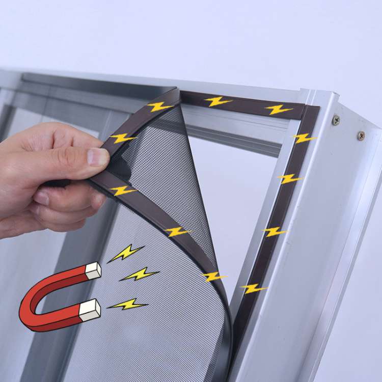 Magnetic Window Mosquito Net - Invisible Mesh Insect Screen for Home Protection & Pest Prevention