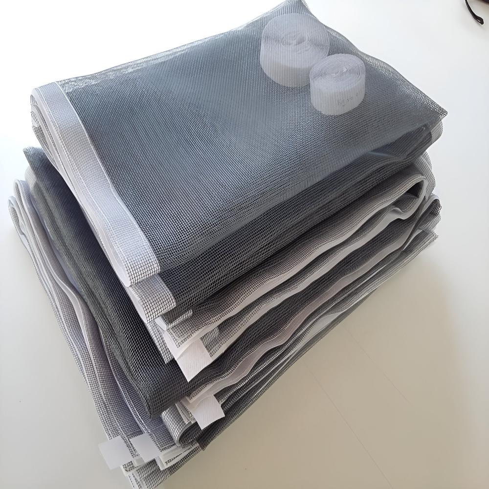 Magnetic Window Screen Insect Barrier