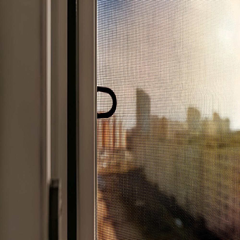 Magnetic Window Screen Insect Barrier