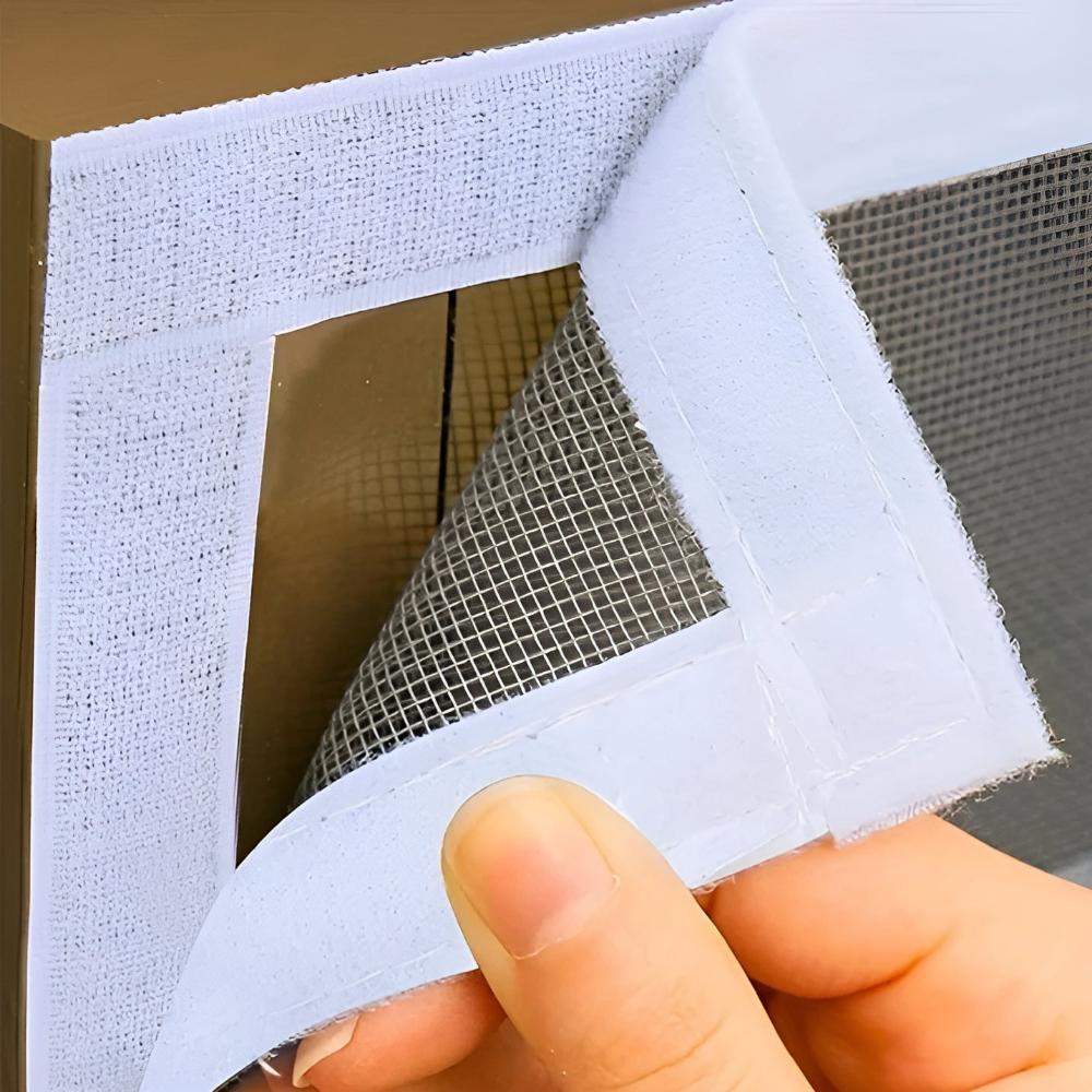 Magnetic Window Screen Insect Barrier