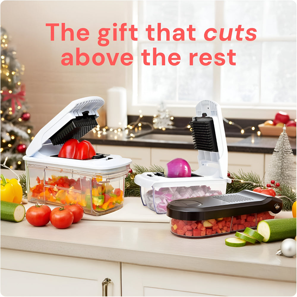 Manual Cutting Set for Food Prep and Vegetable Dicing