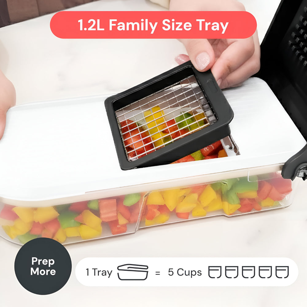 Manual Cutting Set for Food Prep and Vegetable Dicing