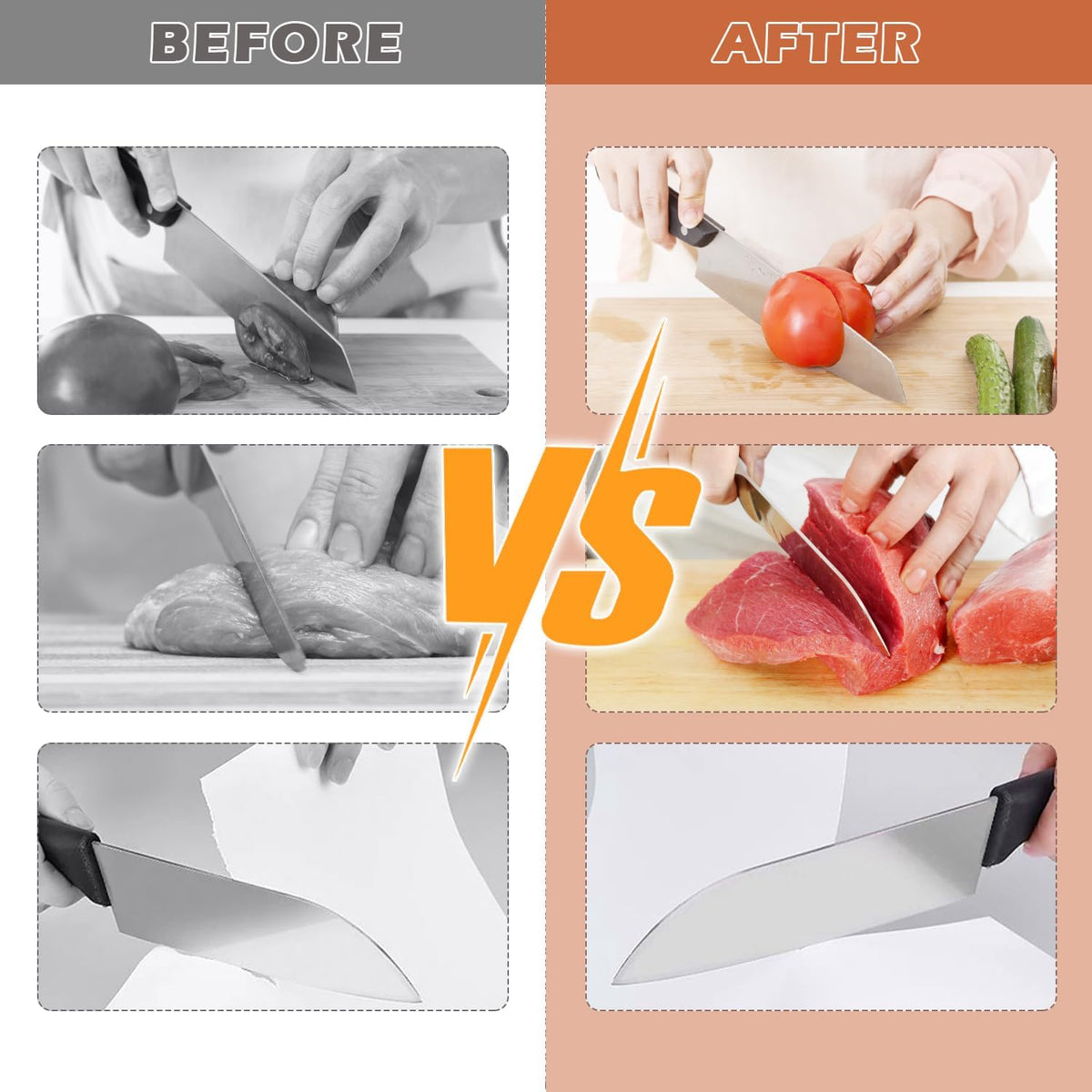 Manual Rolling Diamond Knife Sharpener