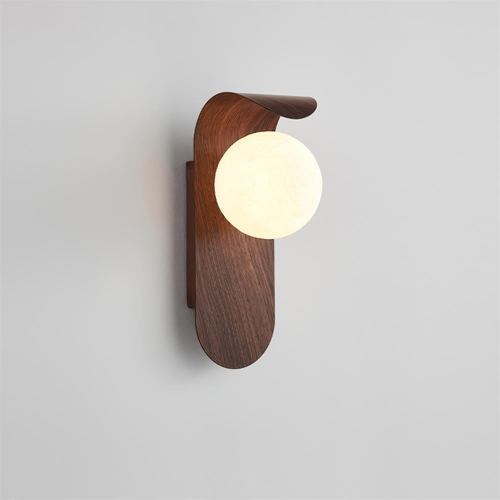 Matt Globe Wall Light, Moisture-Resistant Wall Sconce for Bathroom or Outdoor Use