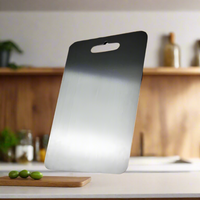 Medical-Grade Titanium Cutting Board with Non-Porous Surface