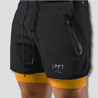 Men's 2-in-1 Running Shorts with Compression Liner