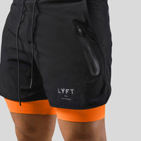 Men's 2-in-1 Sports Shorts - Comfort and Support