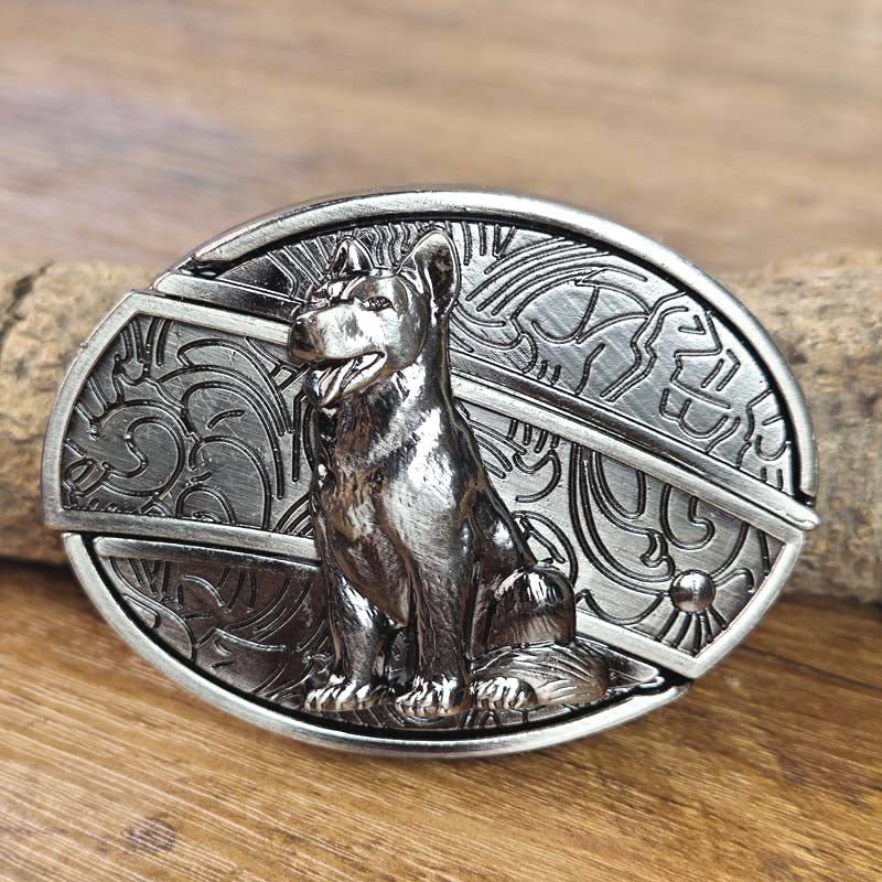 Men's Belt Buckle with Hidden Tool
