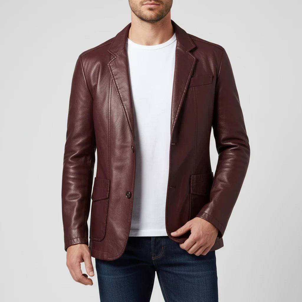 Men's Blazer-Style Jacket