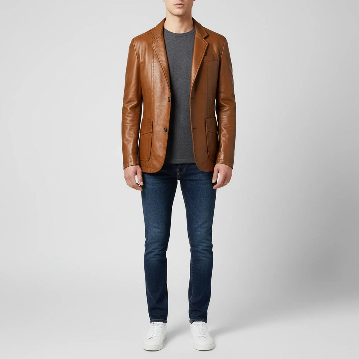Men's Blazer-Style Jacket