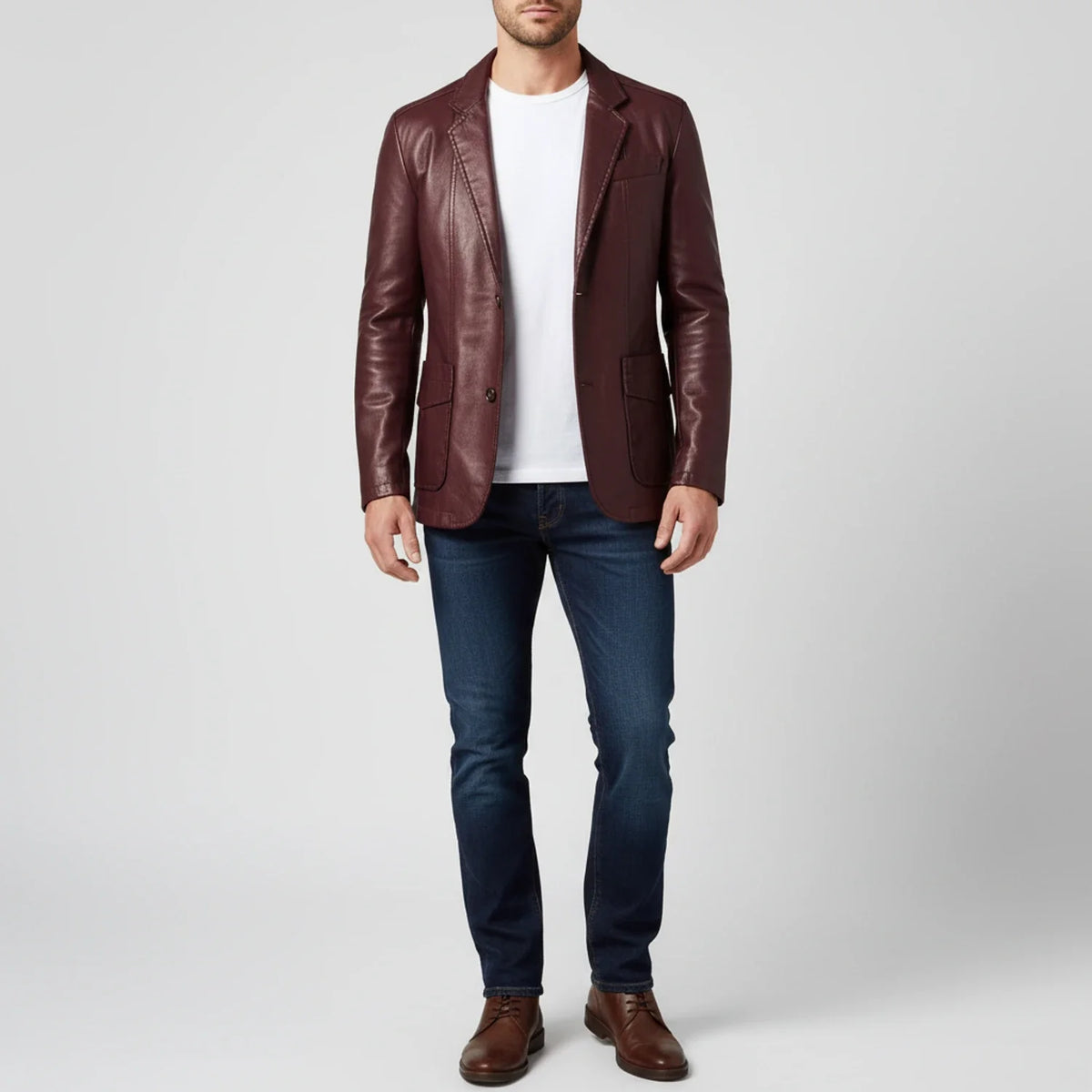 Men's Blazer-Style Jacket