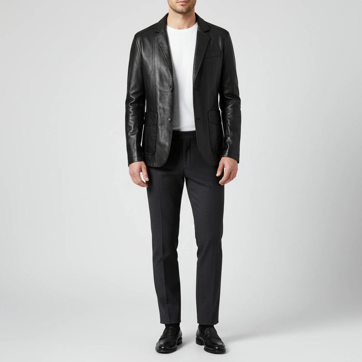 Men's Blazer-Style Jacket