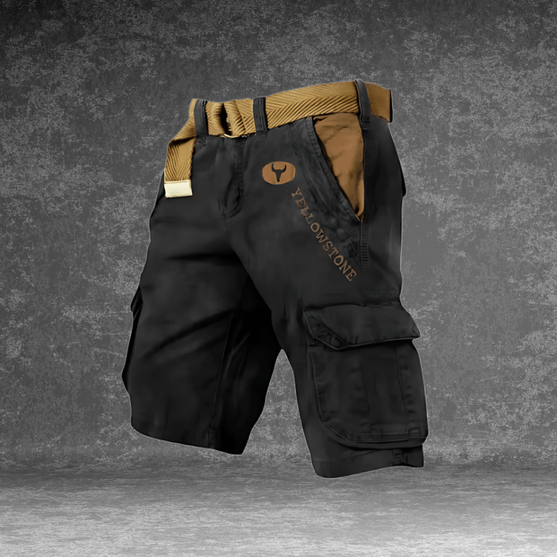 Men's Breathable Cargo Shorts with Pockets