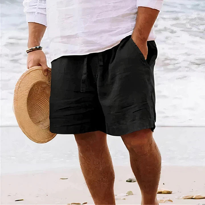 Men's Breathable Casual Linen Shorts