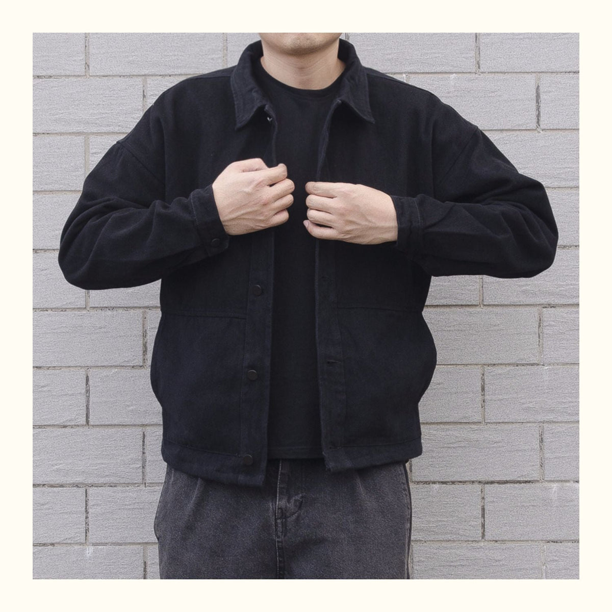 Men's Button-Down Jacket