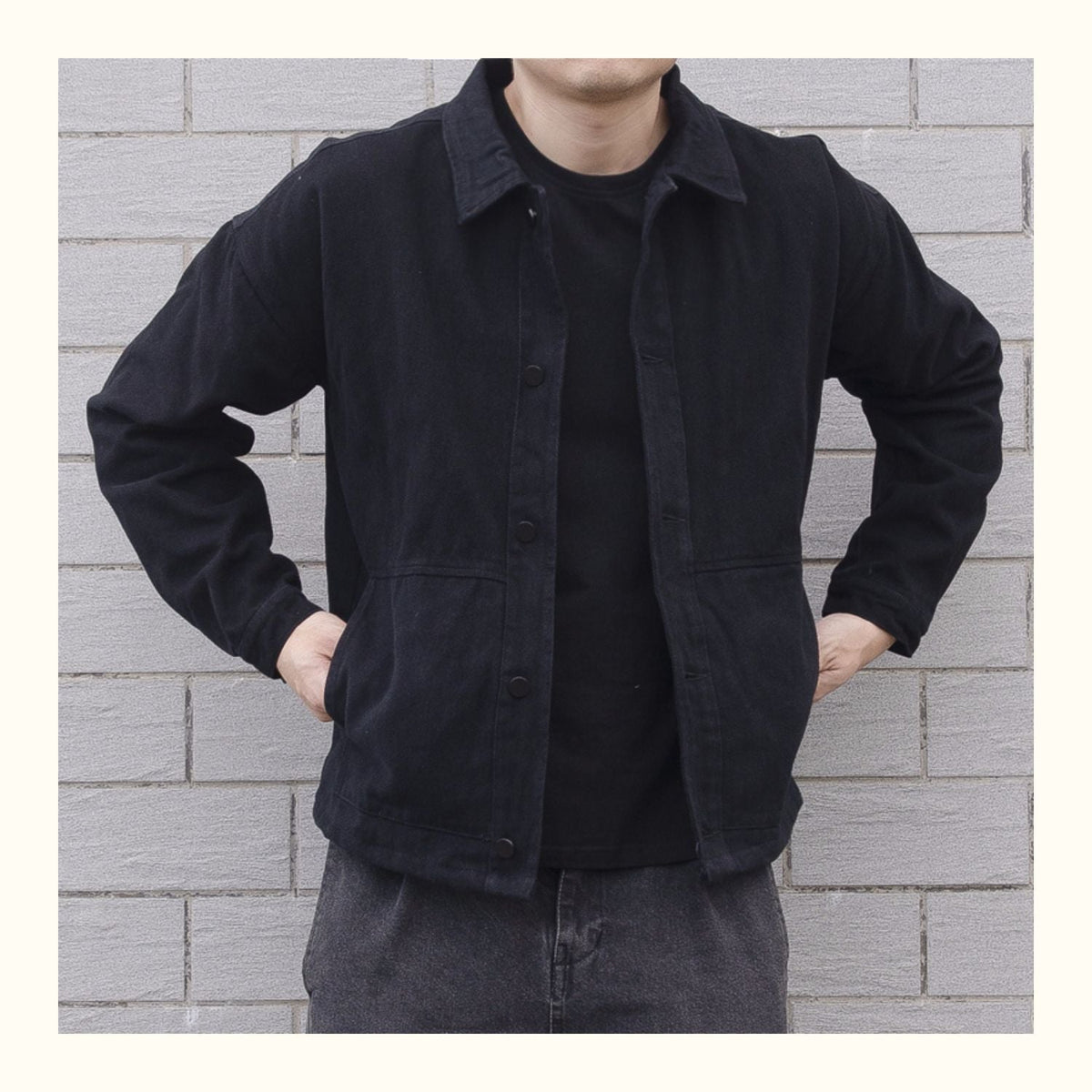 Men's Button-Down Jacket