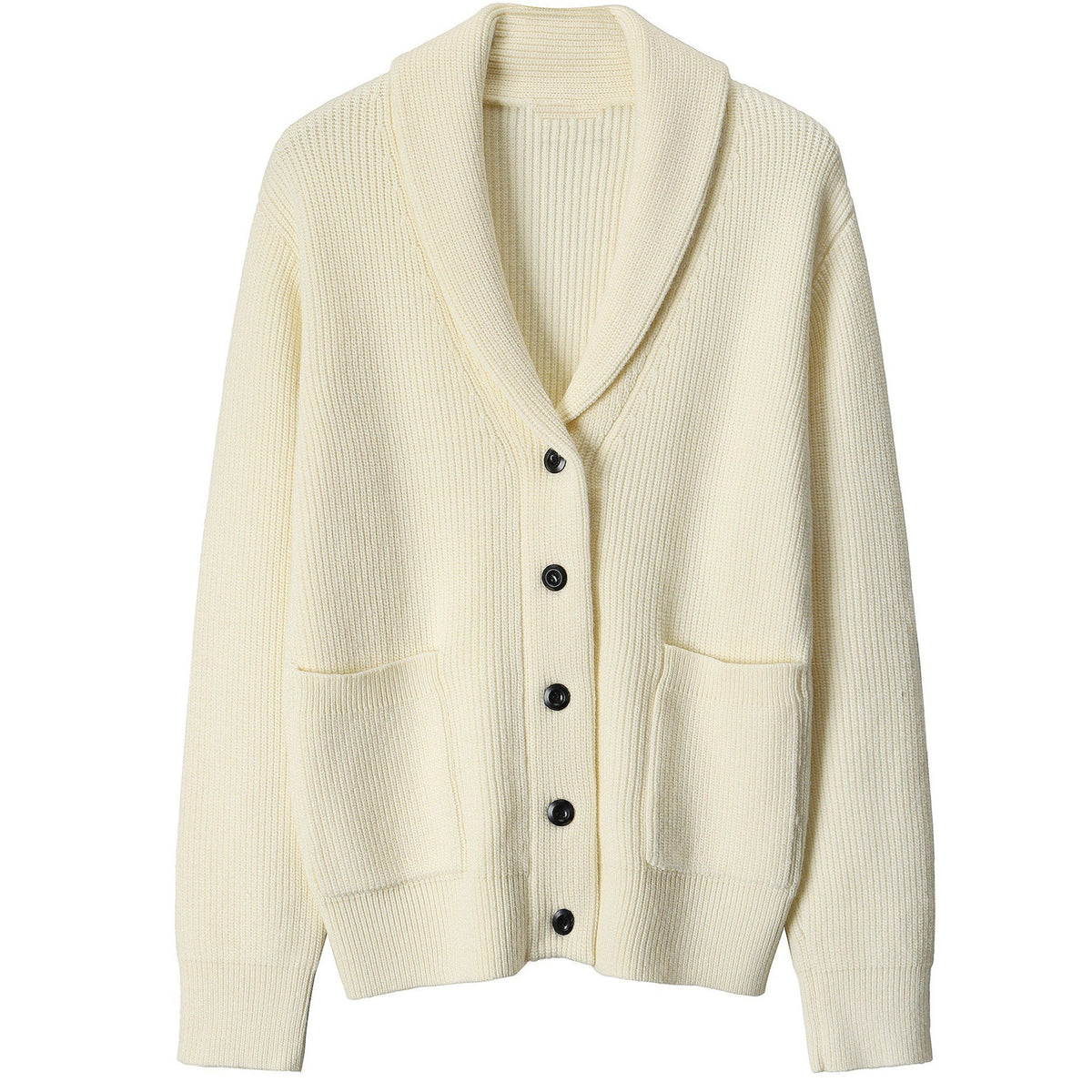 Men's Button-Front Knit Jacket